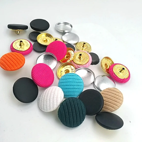 28 Boy - 17 mm Kumaş Kaplama Çıtçıt Düğme 100 Ad/Pkt – KAP0028CT