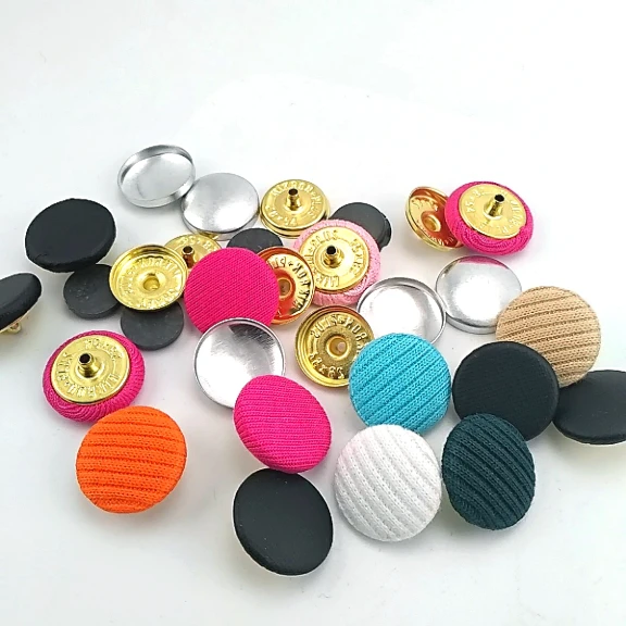 28 Boy - 17 mm Kumaş Kaplama Çıtçıt Düğme 100 Ad/Pkt – KAP0028CT