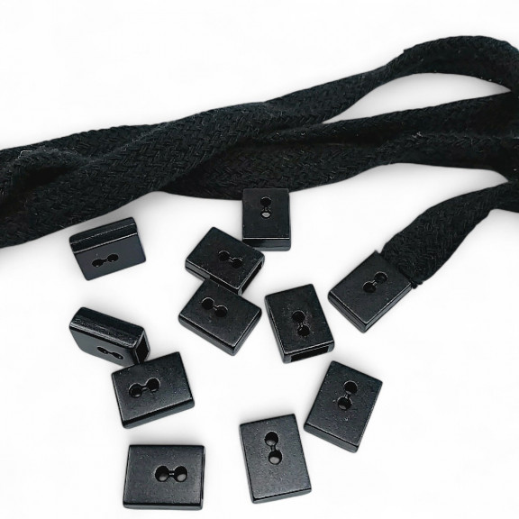 Bağucu Dikme - Küp Dikilebilen Bağucu 50 Adet/Pkaet Mat Siyah Giriş 7,5 mm x 3,5 mm PROMOART0034