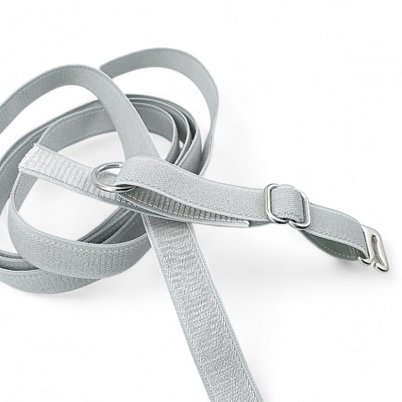 Sütyen Lastiği 1 cm - Açık Gri 25 mt/Rulo SUT0010Promo