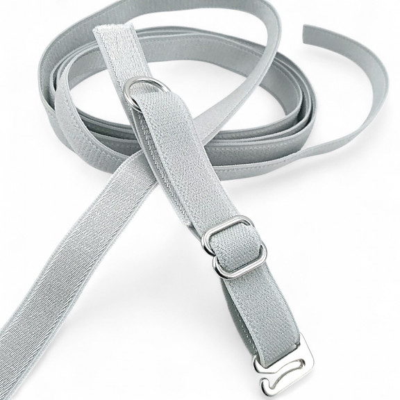 Sütyen Lastiği 1 cm - Açık Gri 25 mt/Rulo SUT0010Promo