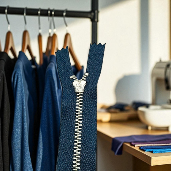 Pantolon Fermuar 18 cm #4.5 Metal Fermuar Nikel ZPM0001PNT