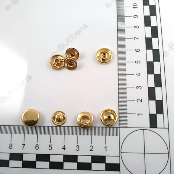 12 mm Çıtçıt Düğme Özel Kaplama Renk - Çıt Çıt Düğme 54 Sistem SB 1877