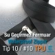 Su Geçirmez Fermuar T10 Şerit Fermuar TPU ZP00SERITT10TPU