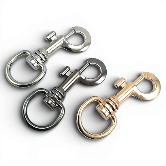 2.5 cm Tasma Kancası - Gemici Kanca - Yaylı Döner Kanca SB 1766