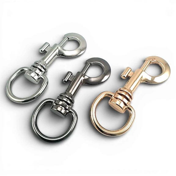 2.5 cm Tasma Kancası - Gemici Kanca - Yaylı Döner Kanca SB 1766