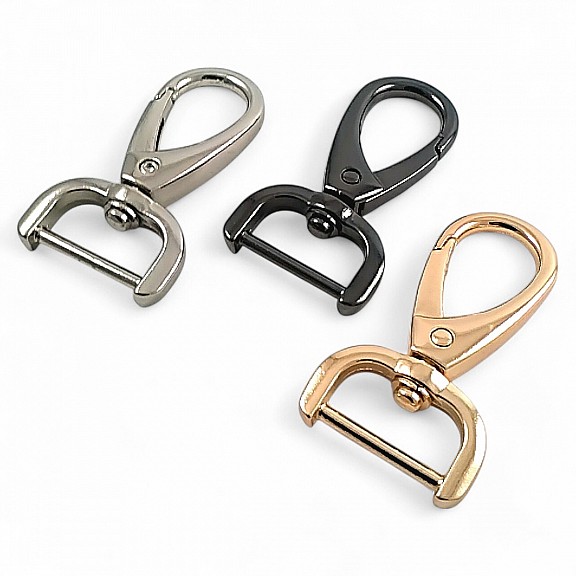 2 cm Bag Hook - Parrot Hook - Spring Swivel Hook - Almond Hook SB 19796