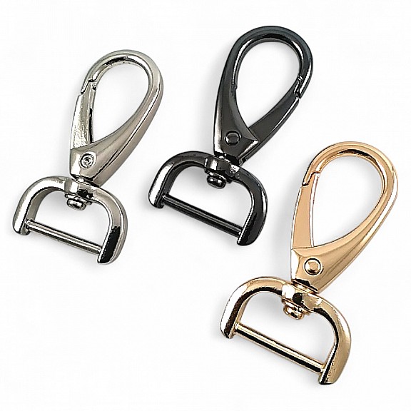 2 cm Bag Hook - Parrot Hook - Spring Swivel Hook - Almond Hook SB 19796