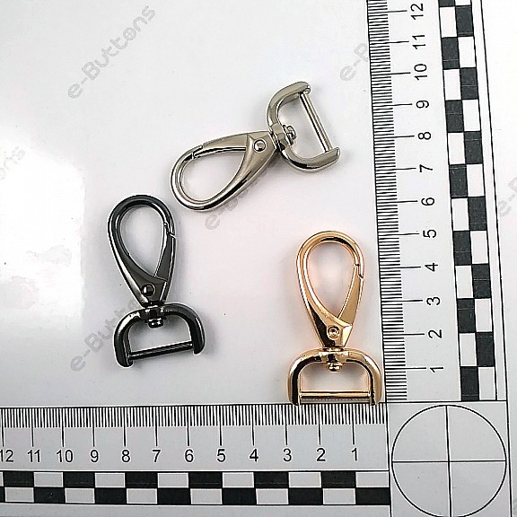 2 cm Bag Hook - Parrot Hook - Spring Swivel Hook - Almond Hook SB 19796