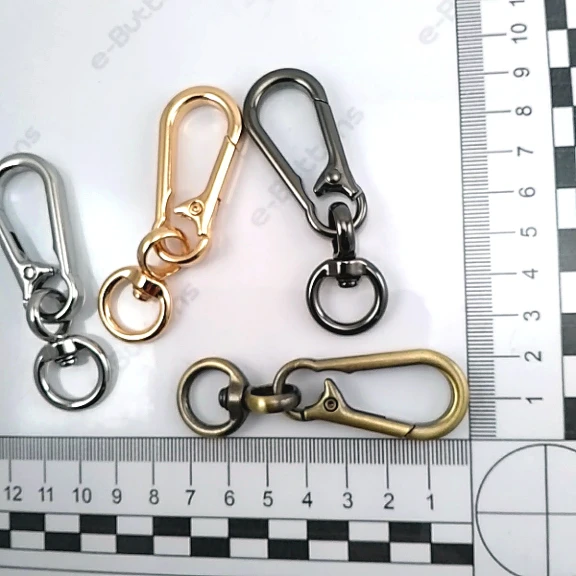 Anahtarlık Kancası Alttan Halkalı 1 cm - Papağan Kanca SB19720