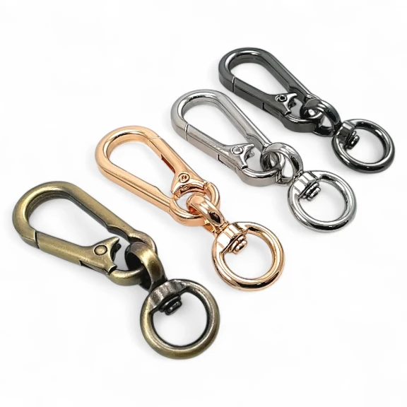 Anahtarlık Kancası Alttan Halkalı 1 cm - Papağan Kanca SB19720