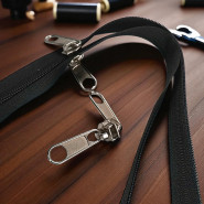 Tip 10 Naylon Fermuar Kursörü Çift Elcikli - Çadır Fermuarı Kursörü SB002N10C