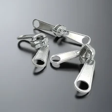 Tip 20 Naylon Fermuar Kursörü Çift Elcikli - Çadır Fermuarı Kursörü SB002N20C