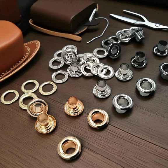 No 2 Özel Kaplamalı Bombeli Kuşgözü Saç 4,5 mm - Askı Kaplama Çanta Kuşgözü SB 13785