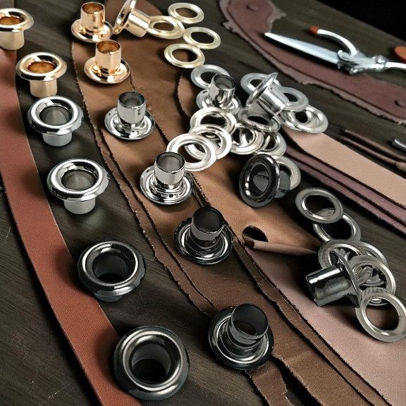 No 2 Özel Kaplamalı Bombeli Kuşgözü Saç 4,5 mm - Askı Kaplama Çanta Kuşgözü SB 13785