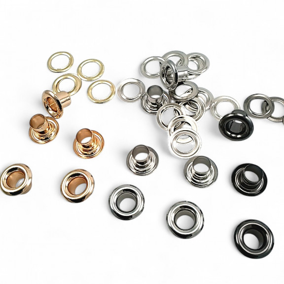 No 2 Özel Kaplamalı Bombeli Kuşgözü Saç 4,5 mm - Askı Kaplama Çanta Kuşgözü SB 13785