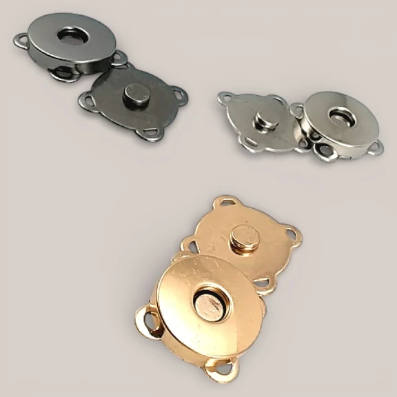 18 mm Çanta Mıknatısı - Dikme Mıknatıslı Çıtçıt - Plus Kalite SB 10132DIK