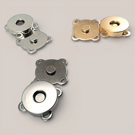 18 mm Çanta Mıknatısı - Dikme Mıknatıslı Çıtçıt - Plus Kalite SB 10132DIK