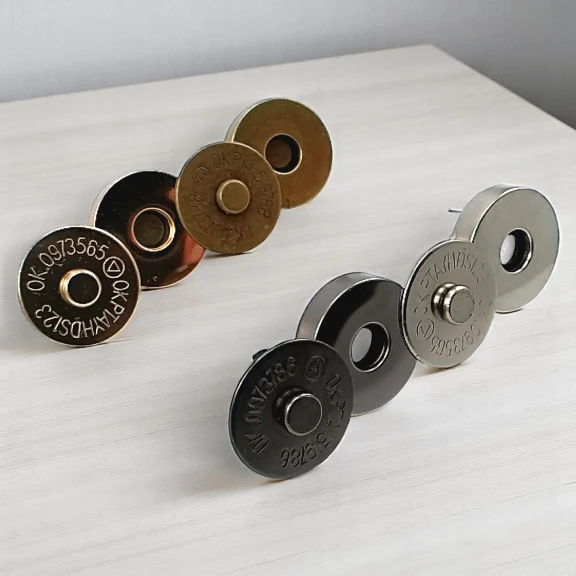 18 mm Çanta Mıknatısı - Mıknatıslı Çanta ÇıtÇıtı Plus Kalite SB 2824