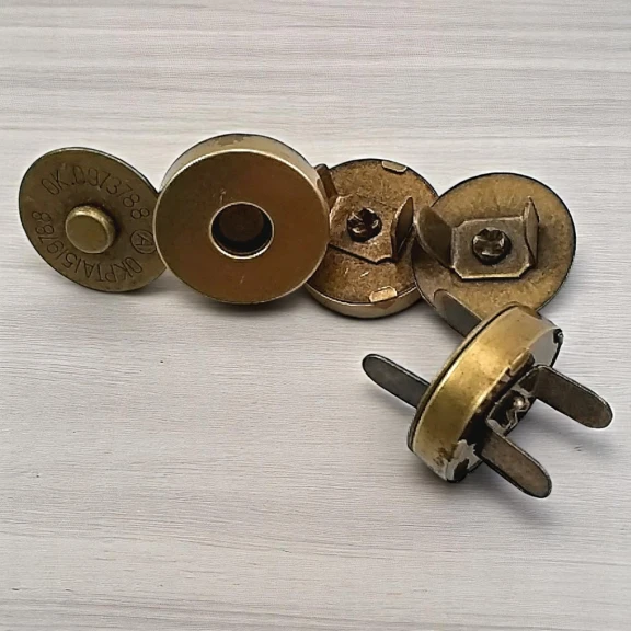 18 mm Çanta Mıknatısı - Mıknatıslı Çanta ÇıtÇıtı Plus Kalite SB 2824