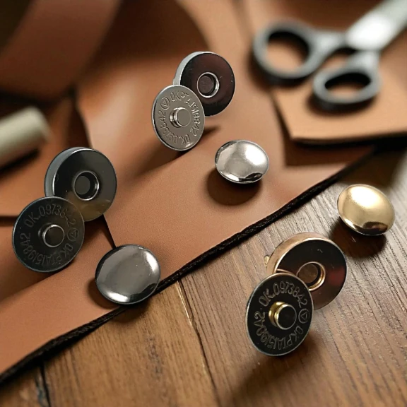 14 mm Çanta Mıknatısı Tek Taraf Troklu - Mıknatıslı Çanta ÇıtÇıtı Plus Kalite SB S-611