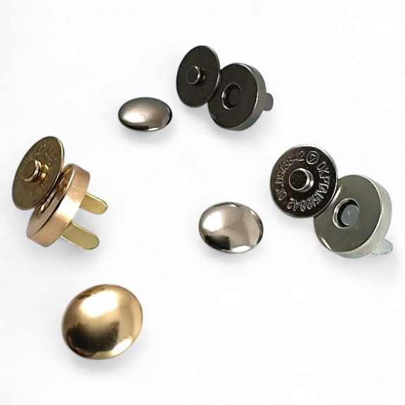 14 mm Çanta Mıknatısı Tek Taraf Troklu - Mıknatıslı Çanta ÇıtÇıtı Plus Kalite SB S-611