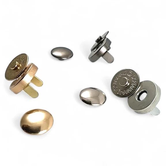 14 mm Çanta Mıknatısı Tek Taraf Troklu - Mıknatıslı Çanta ÇıtÇıtı Plus Kalite SB S-611