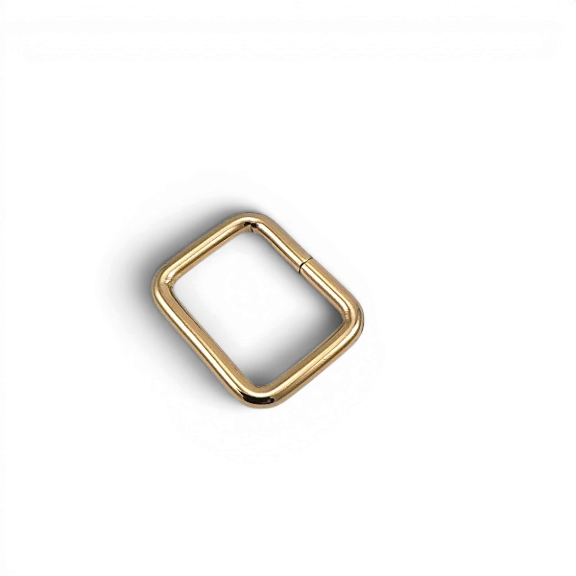 2.5 cm Dikdörtgen Toka - Çerçeve Toka Özel Metal Kaplama SB 1209