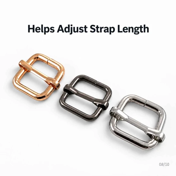1.5 cm Metal Askı Ayar Tokası Tek Sürgülü Kalın Model Özel Kaplama SB 1251