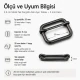 2,5 cm Metal Askı Ayar Tokası Tek Sürgülü, 5 mm Kalın, Çanta ve Aksesuar Kullanımı İçin Uygun