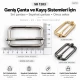 4 cm Metal Askı Ayar Tokası - Kalın Model, Tek Sürgülü, Özel Kaplama SB 1283