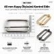 4 cm Metal Askı Ayar Tokası - Kalın Model, Tek Sürgülü, Özel Kaplama SB 1283