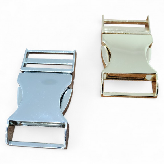 Bandolier Buckle 2.5 cm -1" Snap-On Zamak Buckle Special Production SB 25692