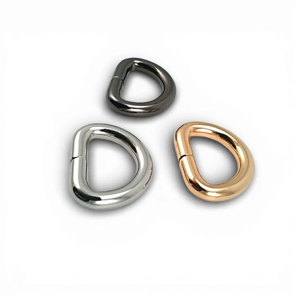 2 cm Özel Kaplama D Toka - D Halka Demir SB 7157