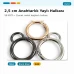 2,5 cm Anahtarlık Yaylı Halkası – Yaylı Sabit 1,2 cm Anahtarlık Halka Toka SB 8975