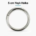 5 cm Yaylı Halka – Zamak Metal Çanta Halka Tokası SB 9179