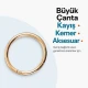 5 cm Yaylı Halka SB 9179 - Zamak Metal Çanta Halka Tokası, 50 mm iç ölçü, dayanıklı ve pratik bağlantı elemanı