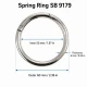 5 cm Yaylı Halka SB 9179 - Zamak Metal Çanta Halka Tokası, 50 mm iç ölçü, dayanıklı ve pratik bağlantı elemanı