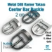 2 cm Metal Dilli Kemer Tokası - Ortadan Köprülü SB 9542