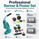 Afiş & Banner Profesyonel Kuşgözü Seti – 10 mm ve 13 mm Presli Set BANNER-PRO-SET06