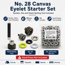 Branda Kuşgözü Başlangıç Seti – No 28 Kuşgözü ve Elde Vurma Aparatı Dahil BRANDA-NO28-SET01