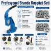 Professional Canvas Eyelet Set – Hand Press, No. 28 and No. 31 Eyelets Included - BRANDA-PRO-SET02
