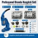 Profesyonel Branda Kuşgözü Seti – Tulumba El Presi, No 28 ve No 31 Kuşgözü Dahil - BRANDA-PRO-SET02