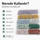 Bebe Çıtçıtı 9,5 mm 8 Renk Set Delikli Klikıt Çıtçıt Renkli Set C0095DP8R