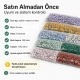 Bebe Çıtçıtı 9,5 mm 8 Renk Set Delikli Klikıt Çıtçıt Renkli Set C0095DP8R