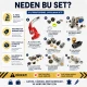 Ekonomik Çanta Yapım Kalıp Seti - El Presi, Kuşgözü, Çıtçıt, Perçin ve Çanta Mıknatısı Aparatları ile Çanta Yapım Seti