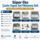 Süper Eko Çanta Yapım Sarf Malzeme Seti – Kuşgözü, Çıtçıt, Perçin ve Çanta Mıknatısı CANTA-SARF-SET-SUPER-EKO-01