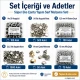 Süper Eko Çanta Yapım Sarf Malzeme Seti – Kuşgözü, Çıtçıt, Perçin ve Çanta Mıknatısı CANTA-SARF-SET-SUPER-EKO-01
