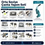 Orta Seviye Çanta Yapım Seti – El Presi, Çanta Mıknatısı, Çıtçıt, Perçin, Kuşgözü ve Aparatlar Dahil CANTA-SET-ORTA-01