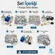 Snap Fastener System Sample Starter Set with Dies – 9.5 mm Klikit, 12.5 mm 54 System and 15 mm Alfa CITCIT-SISTEM-TANIMA-SET01